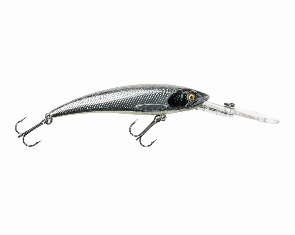 FREEDOM POISSON NAGEUR ULTRA-DIVER 105 MINNOW 4" - BLACK EYE image