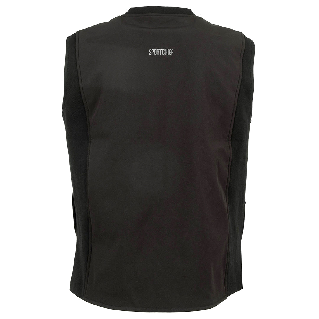 SPORTCHIEF VESTE CHAUFFANTE SANS MANCHE STRATO NOIRE POUR HOMME image 2