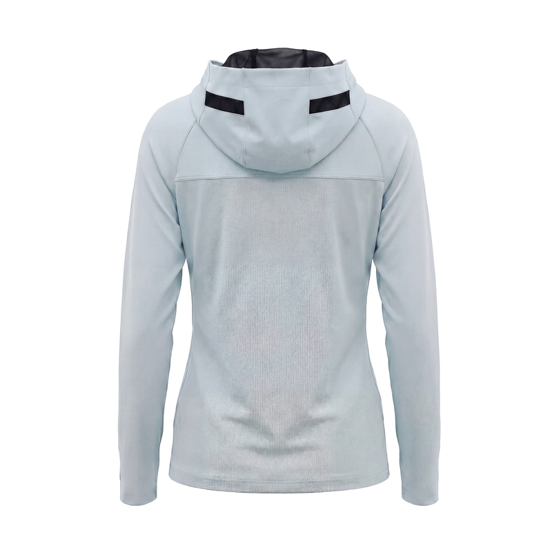PROMO PERMIS DE PÊCHE GRATUIT CONNEC HOODIE AVEC FILET OFFTRACK FEMME BLEU PÂLE image 2