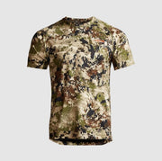 SITKA CORE LIGHTWEIGHT CREW MANCHE COURTE, OPTIFADE SUBALPINE image 0