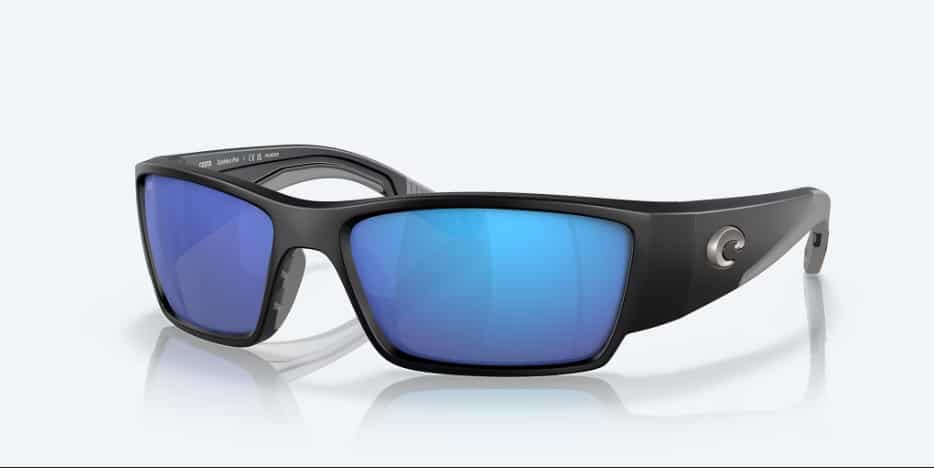 COSTA DEL MAR LUNETTE POLARISÉE EN VERRE CORBINA PRO - BLACK, BLUE MIRROR image