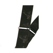 BICLIP BRETELLES À MOTIF DE CHASSE VERT image 0