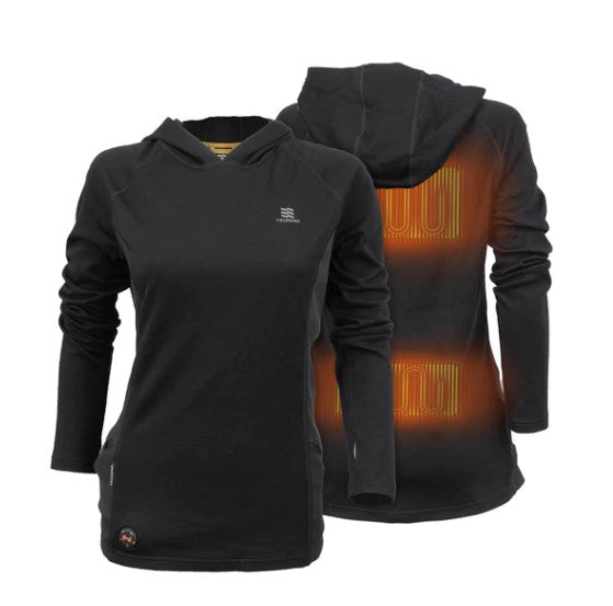 MOBILE WARMING HAUT DE SOUS-VÊTEMENT CHAUFFANT EN MERINO POUR FEMME image 1