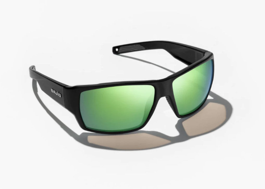 BAJIO LUNETTE POLARISÉE EN VERRE VEGA, BLACK MATTE - BLACKMATTE, GREEN image