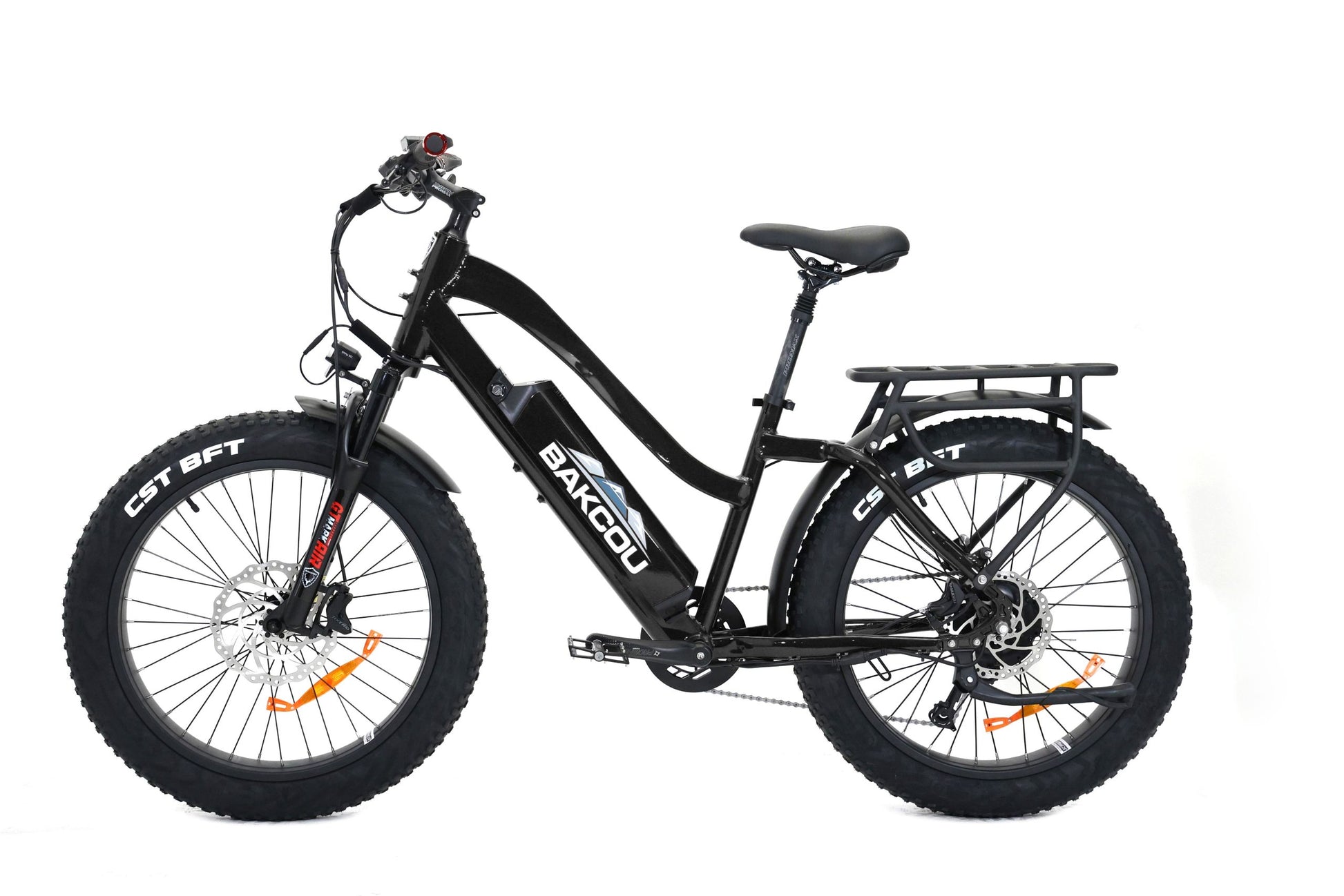 BAKCOU EBIKE FLATLANDER STEP-THROUGH 750W MATTE BLACK image 0
