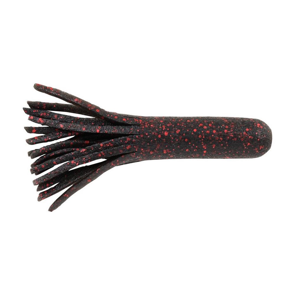 BERKLEY POWERBAIT MAXSCENT TUBE 3,5'' - BLACK RED FLECK image