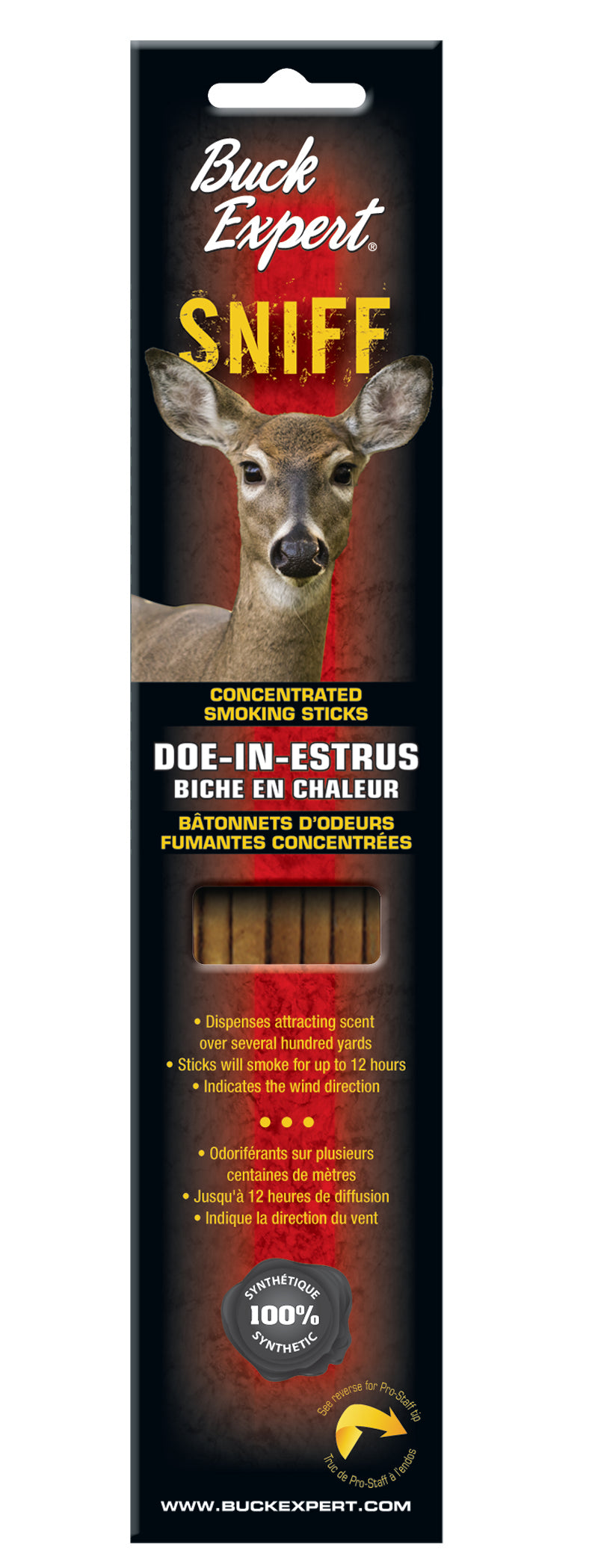 BUCK EXPERT BÂTONNETS D'ENCENS BICHE EN CHALEUR CHEVREUIL image 0