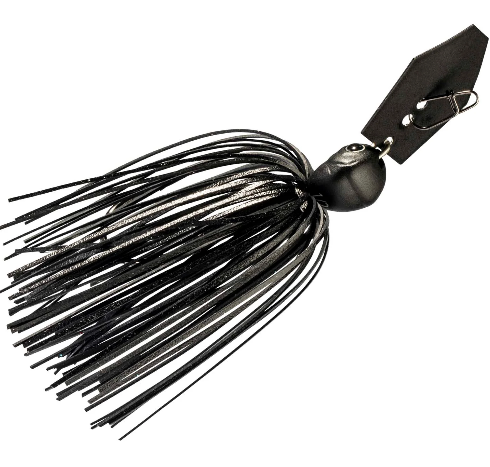 ZMAN CHATTERBAIT JACKHAMMER - 1/2 OZ, BLACK JACK image