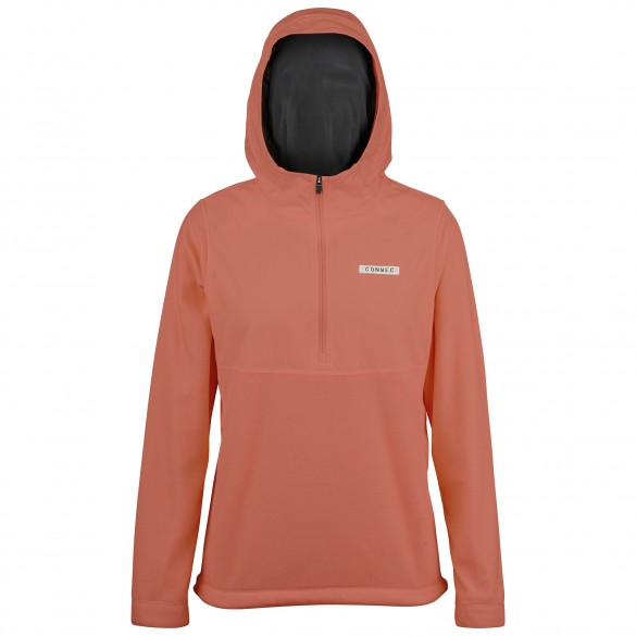 CONNEC CHANDAIL À CAPUCHE ANTI-MOUSTIQUE AVEC 1/2 ZIP ALASKA POUR FEMME, DUSTY PEACH image 3