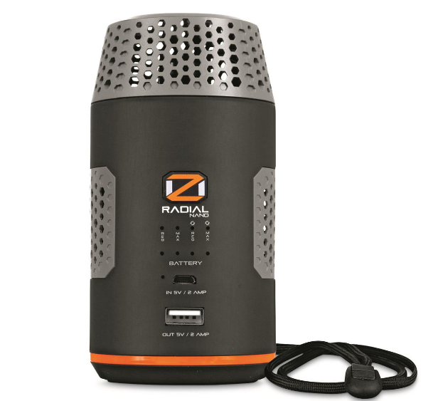SCENTLOK ÉLIMINATEUR D'ODEUR À L'OZONE PORTABLE OZ RADIAL NANO NOIR image 0
