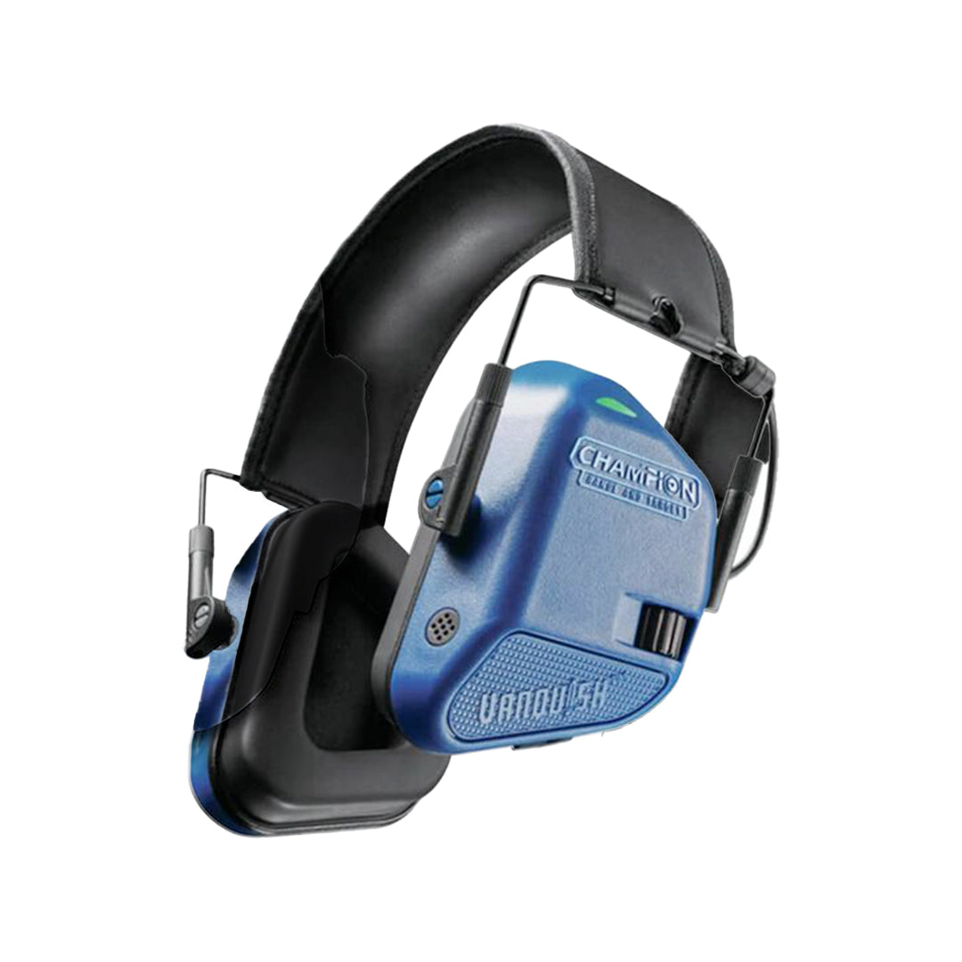 VANQUISH CASQUE ANTIBRUIT ÉLECTRONIQUE BLEU image 0