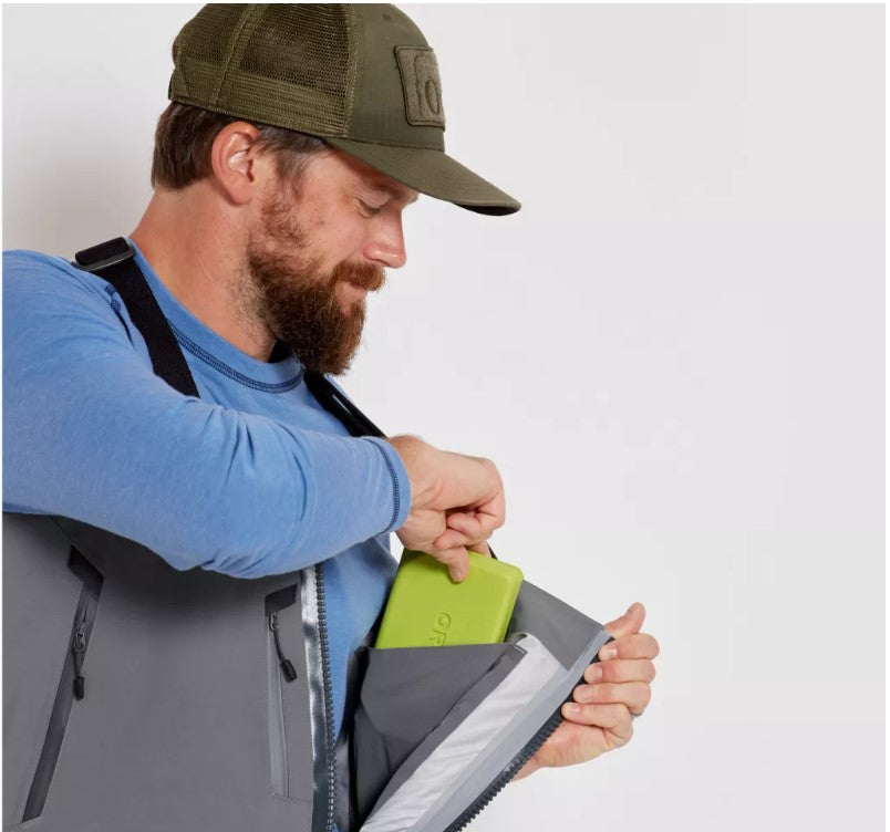 ORVIS PANTALON SALOPETTE PRO ZIPPER, SHADOW image 5