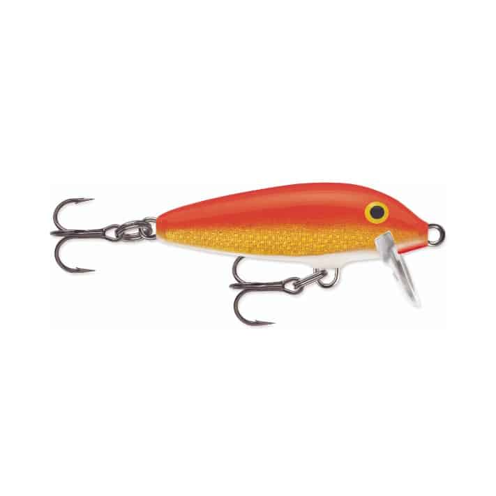 RAPALA ORIGINAL FLOATER 3 CM - GOLD FLO RED image