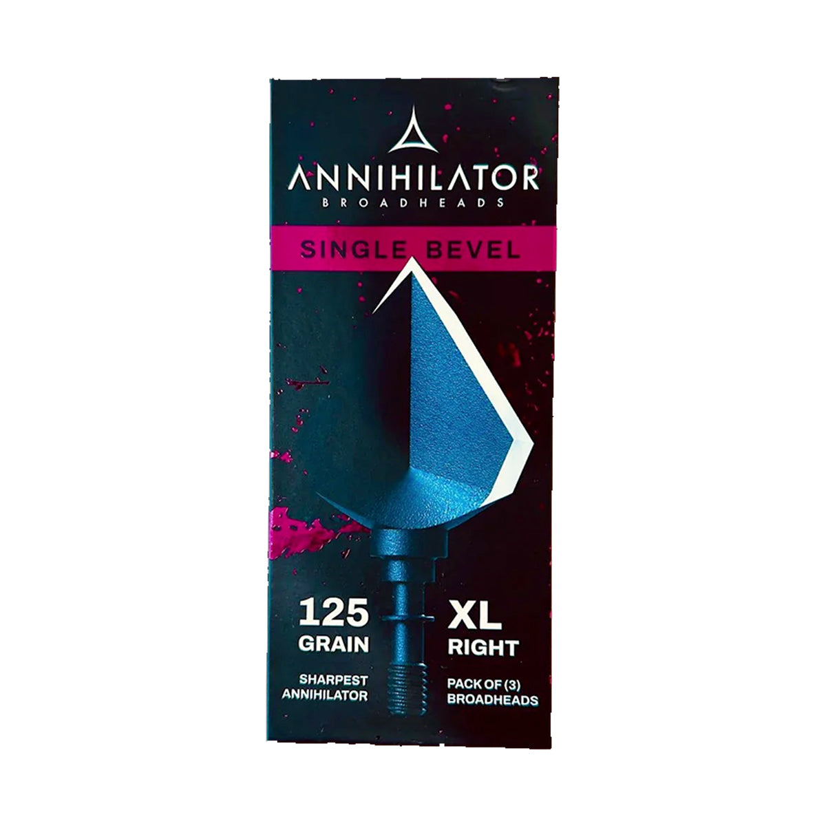 ANNIHILATOR POINTE DE CHASSE SINGLE BEVEL XL 125 GRAIN RIGHT 3 PCS image 0