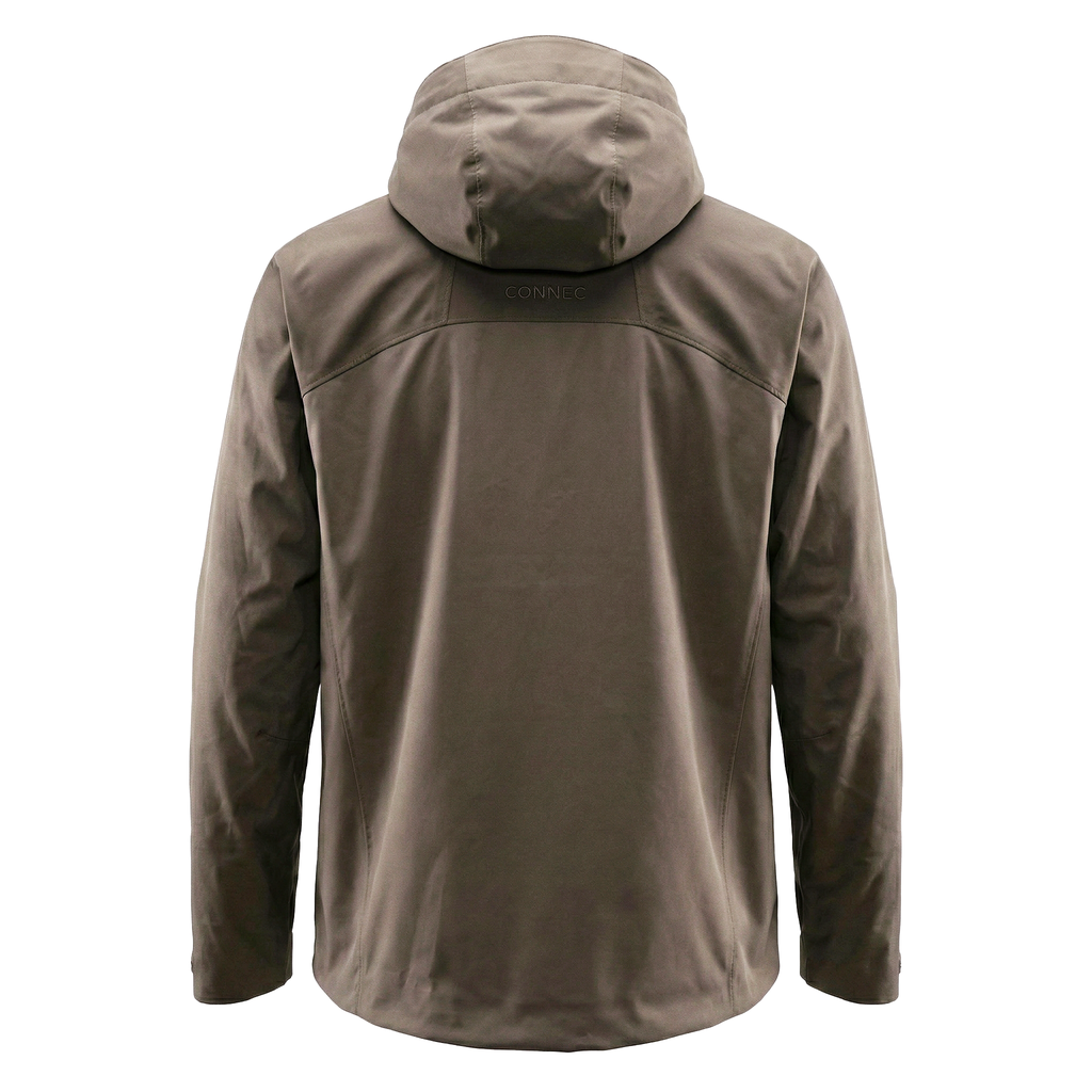 CONNEC MANTEAU IMPERMÉABLE HURRICANE BRUN MAJOR image 1