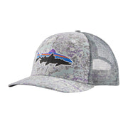 PATAGONIA CASQUETTE TRUCKER TROUT - ROCK WASH THERMAL BLUE image 0