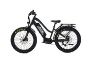 BAKCOU EBIKE MULE STEP-THROUGH 26"1000W 21Ah, MATTE BLACK image 0