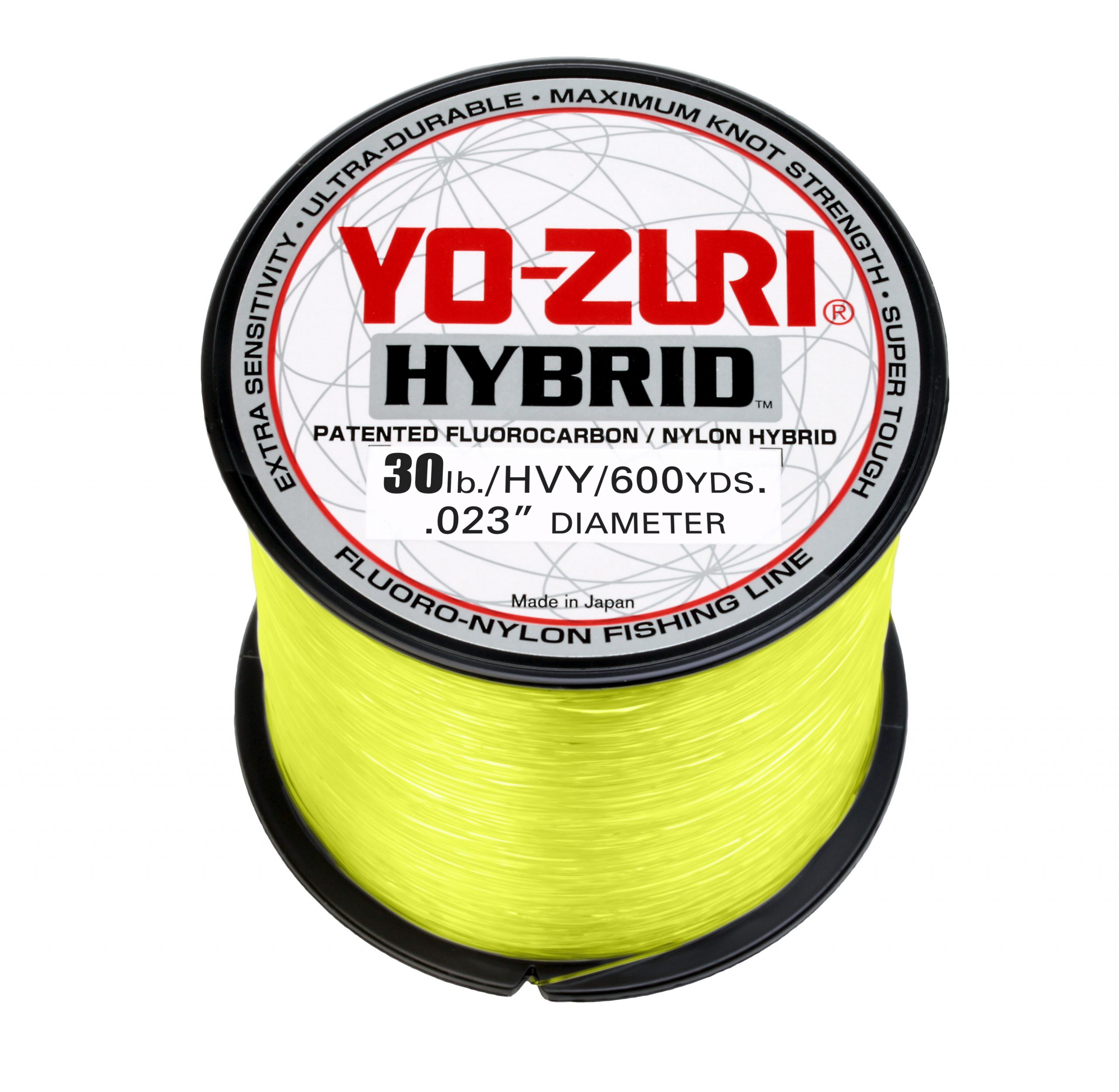 YO-ZURI HYBRID HIGH VIS YELLOW 600 YDS image 0
