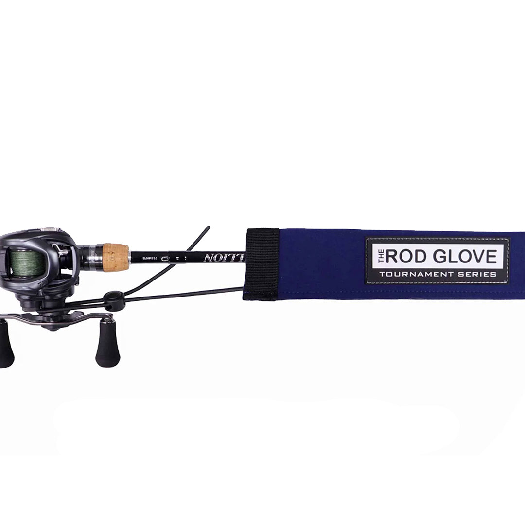 ROD GLOVE ÉTUIS À CANNES TOURNAMENT NÉOPRÈNE LANCER LOURD 7.6 PI, NAVY image 0