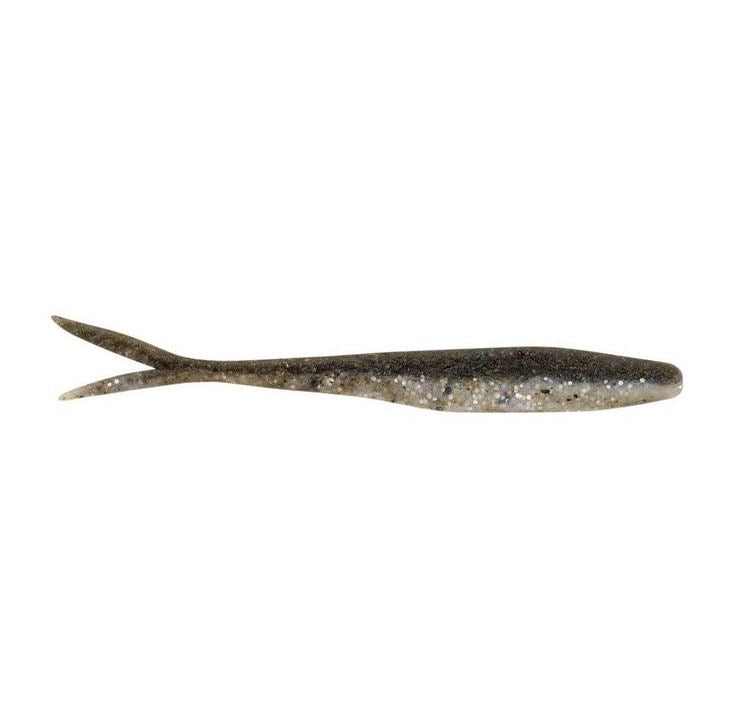 BERKLEY POWERBAIT MAXSCENT FLATNOSE MINNOW 4'' - BLACK SHINER image