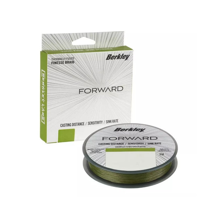 BERKLEY FORWARD BRAID FIL DE PÊCHE 150M - LOW-VIS GREEN - 14 LBS image