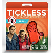 APPAREIL ULTRASON REPOUSSE LES TIQUES ET LES PUCES ORANGE POUR HUMAIN DE TICKLESS image 0