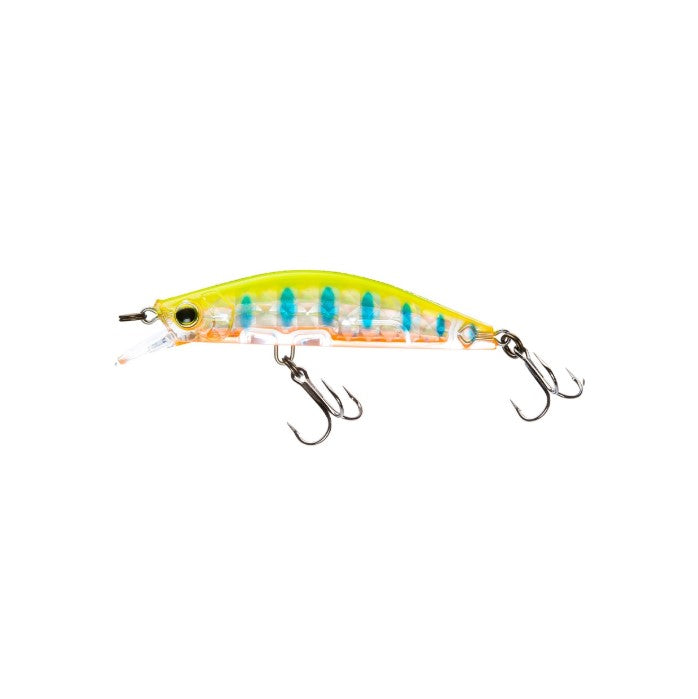 YO ZURI 3DR-X FLAT MINNOW - 60 MM - CHARTREUSE BABY TROUT image