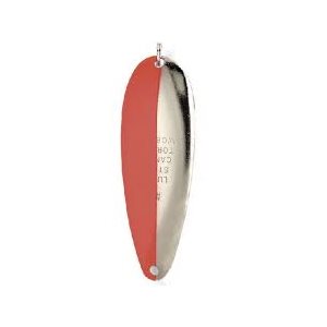 CUILLÈRE TORONTO WOBBLER SANS HAMEÇON - NICKEL / RED image