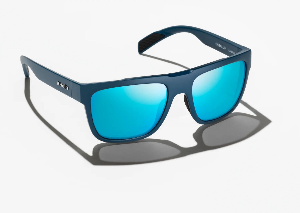 BAJIO LUNETTE POLARISÉE EN VERRE CABALLO, BLUE VIN MATTE image 1