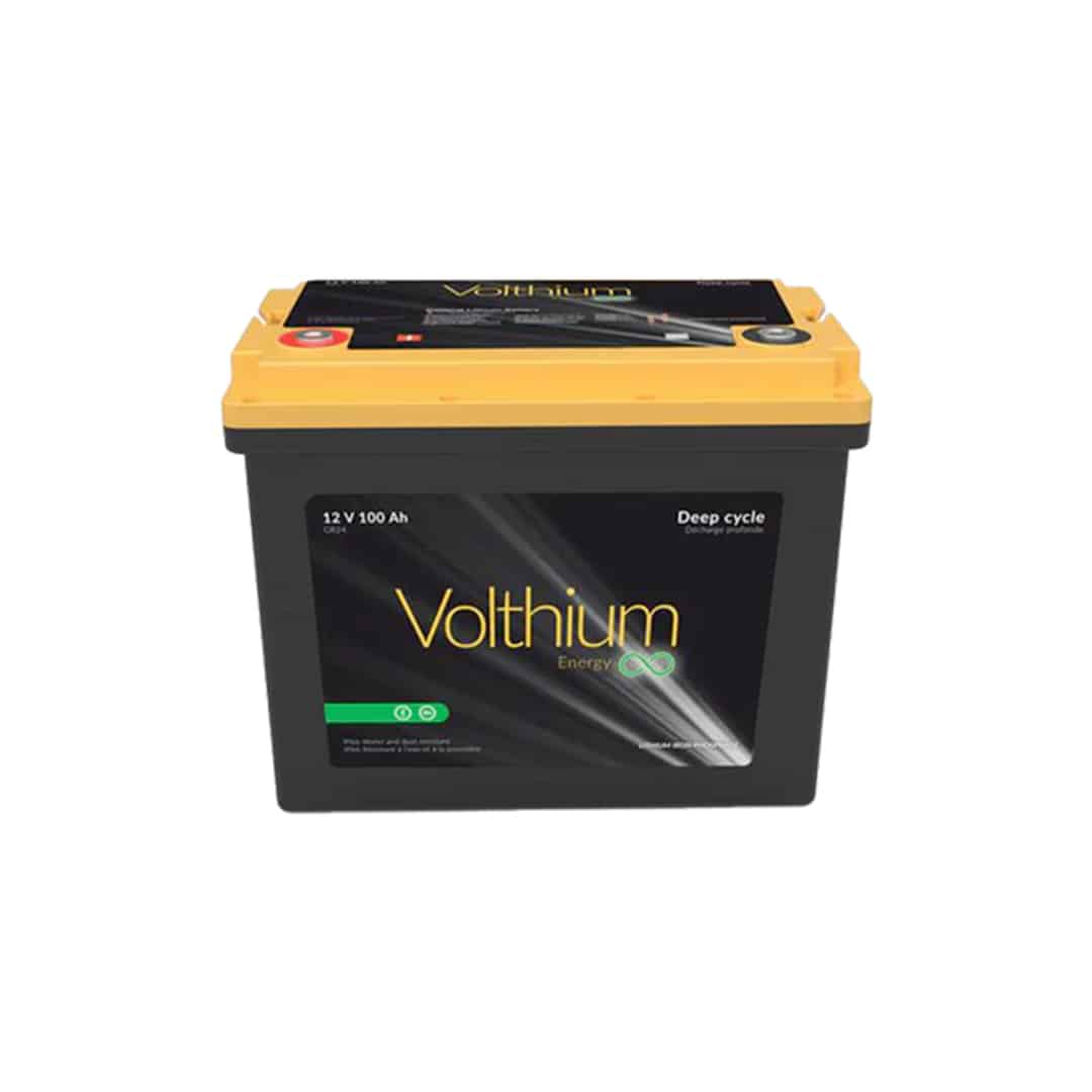 VOLTHIUM BATTERIE LITHIUM 12.8V 100AH BLUETOOTH image 0