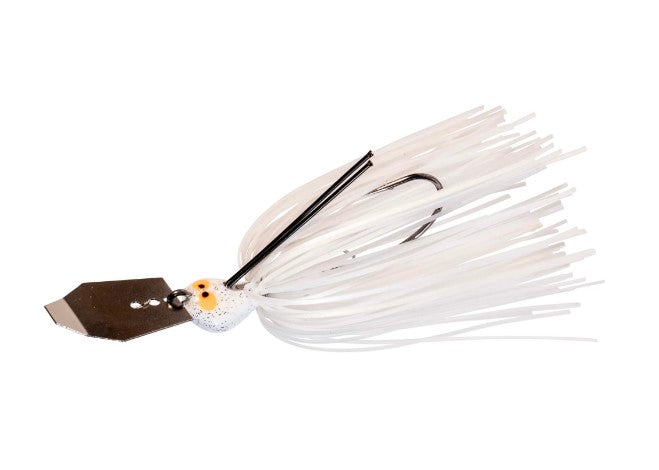 ZMAN CROSSEYEZ CHATTERBAIT - 3/8, PEARL GHOST image