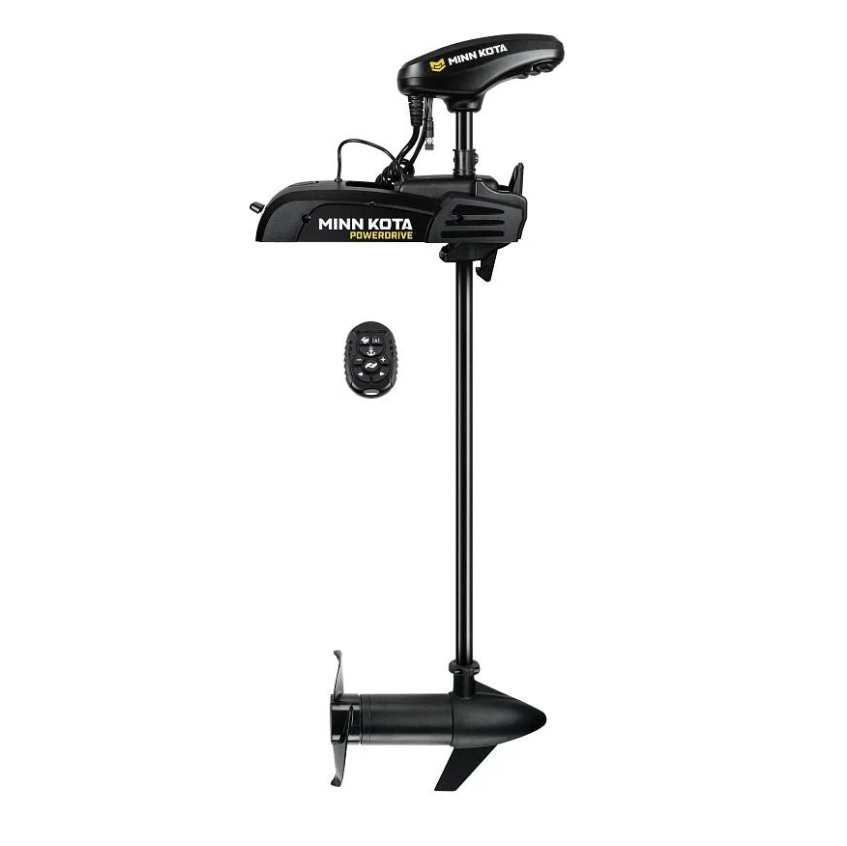 MINN KOTA – POWERDRIVE 55 LB 12V 54” ELECTRIC TROLLING MOTOR WITH MICRO REMOTE