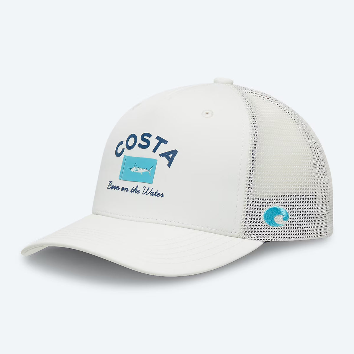 COSTA BANNER TRUCKER HAT - STONE