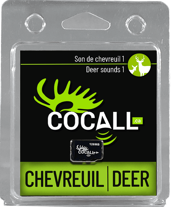 COCALL.CA WHITETAIL DEER SOUNDS 1 MICROSD CARD
