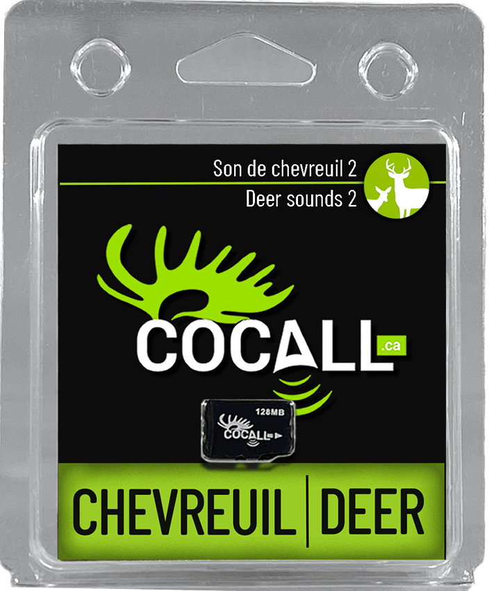 COCALL.CA WHITETAIL DEER SOUNDS 2 MICROSD CARD