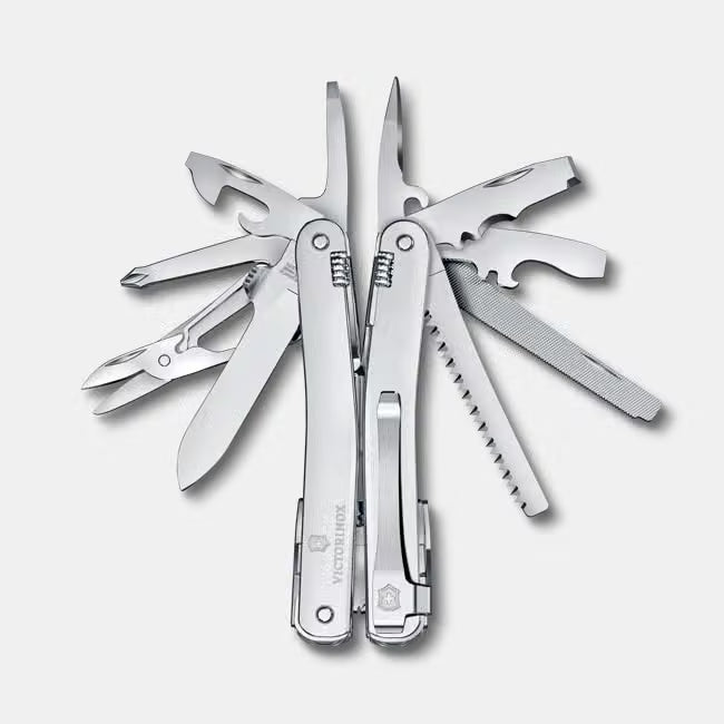VICTORINOX MULTIOUTIL SWISS TOOL SPIRIT MX CLIP SILVER