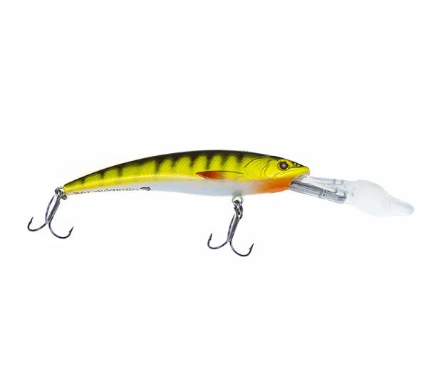 FREEDOM POISSON NAGEUR ULTRA-DIVER 105 MINNOW 4" - YELLOW PERCH image