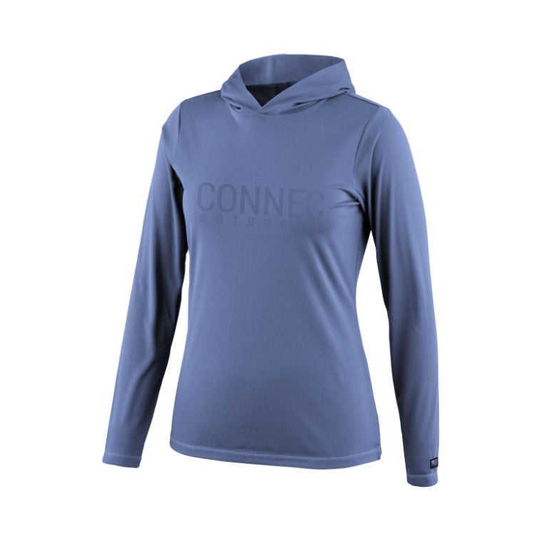 CONNEC CHANDAIL À CAPUCHE ANTI-MOUSTIQUES BREEZE FEMME- BLUE LILAC image 2
