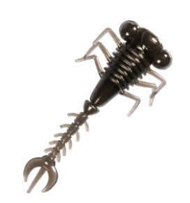 ZMAN LEURRE SOUPLE MICRO FINESSE LARVAZ 1.75'' - BLACK image
