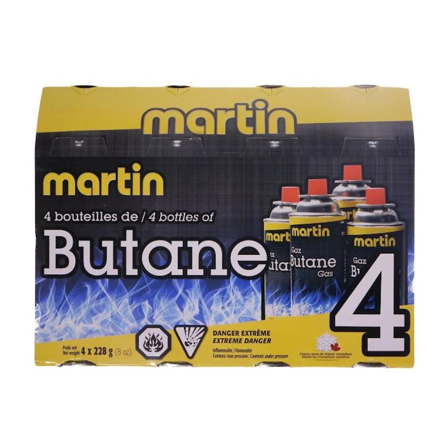 CARTOUCHE BUTANE 228G PAQUET DE 4 image 0