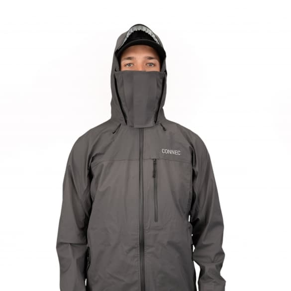 CONNEC MANTEAU IMPERMÉABLE HURRICANE - ASPHALT image 2