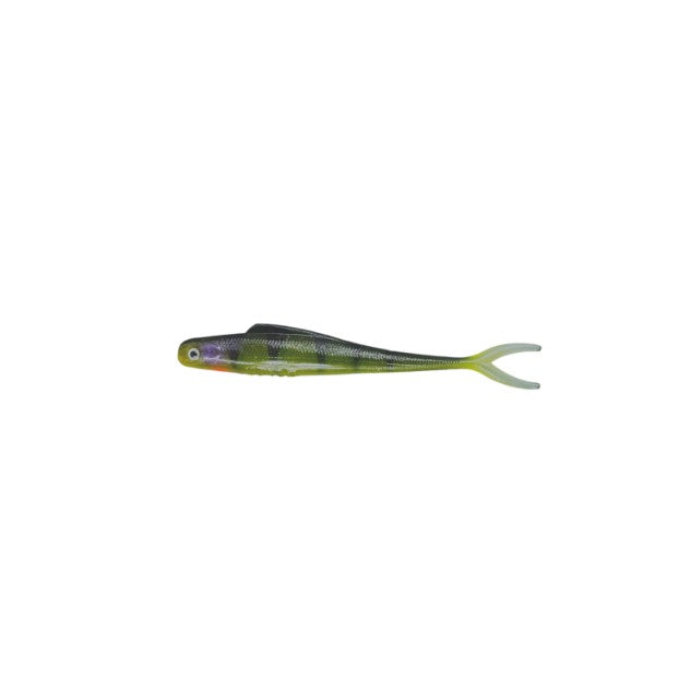 MALADE DE PÊCHE MME. WALLY V-TAIL 4.5" - PERCHAUDE D'EAU CLAIRE image