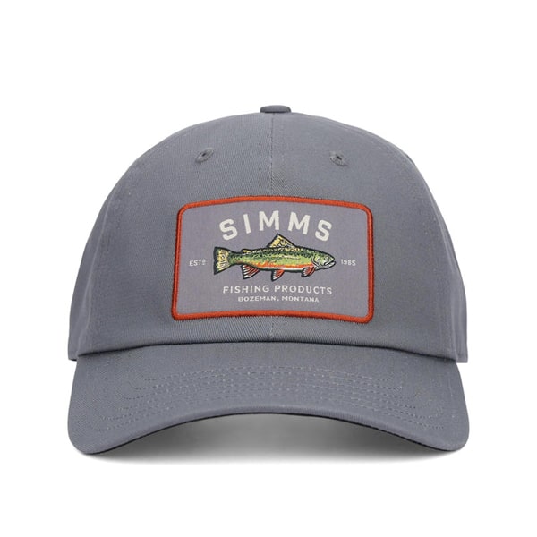 SIMMS CASQUETTE SINGLE HAUL - GUNMETAL TROUT image 0