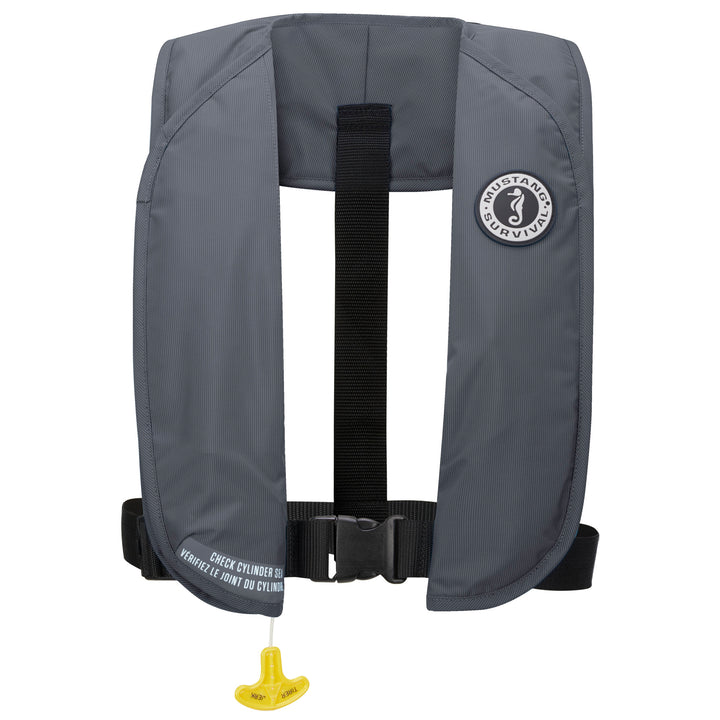 MUSTANG VESTE DE FLOTTAISON GONFLABLE AUTOMATIQUE M.I.T 70 - ADMIRAL GRAY image 3