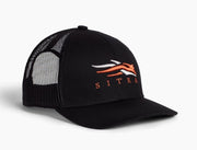 SITKA CASQUETTE ICON MID PRO TRUCKER, BLACK image 0