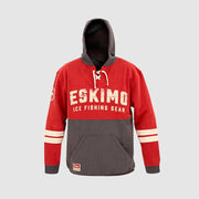 ESKIMO CHANDAIL À CAPUCHE VARSITY, ROUGE image 0