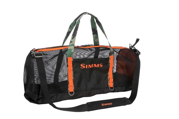 SIMMS SAC DE TRANSPORT EN FILET CHALLENGER 60 L, NOIR image 3