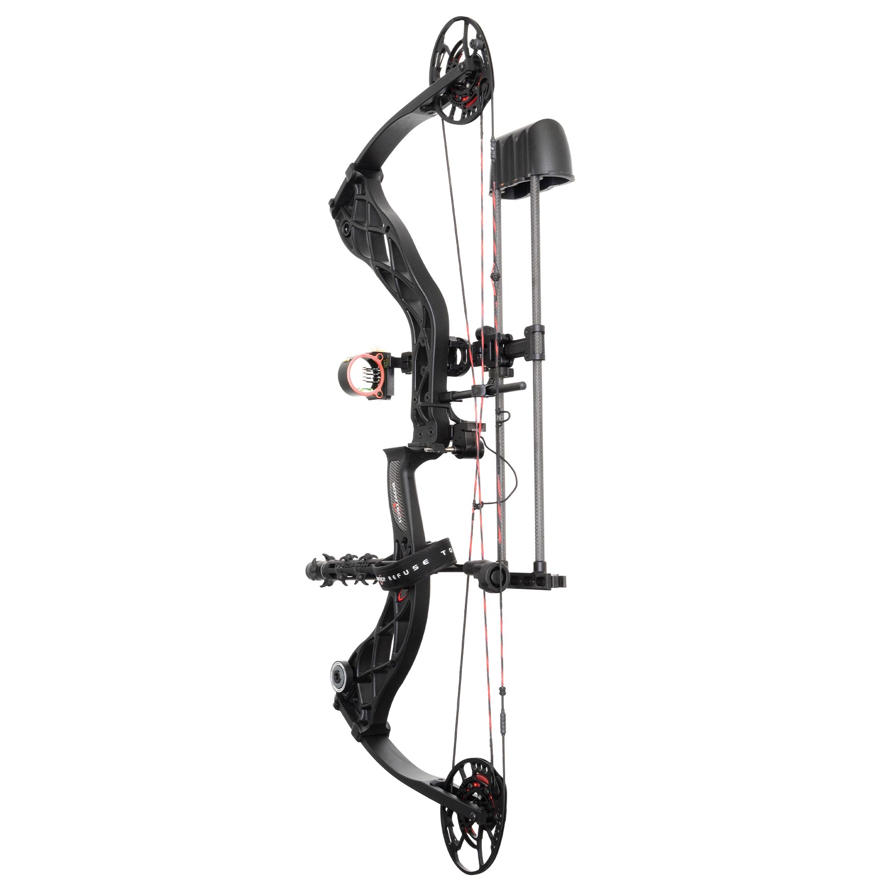 BOWTECH CARBON ZION NOIR AVEC ENSEMBLE RAK 60 LBS DROITIER image 1