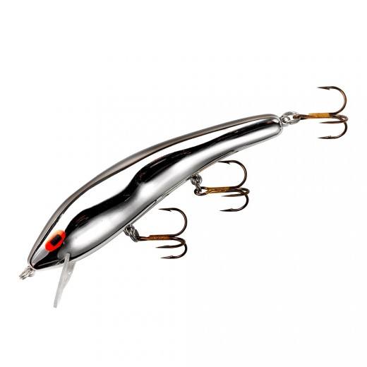 COTTON CORDELL LEURRE RIPPLIN' RED FIN - 4 1/2 POUCES - CHROME/BLACK BACK image