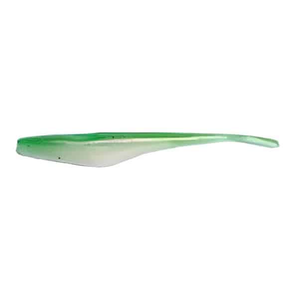 NXS LEURRE SOUPLE DANCING DEATH SHAD 4'' - BLEEDING LIME image
